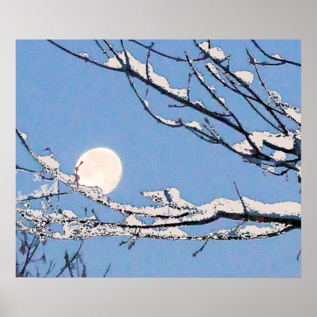 Pôster Lua de Inverno (Frente)