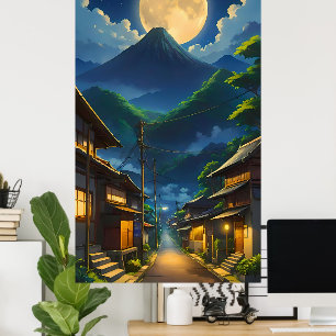Poster Lua de Java