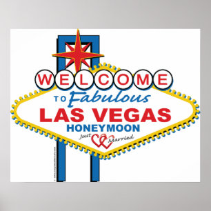 Pôster Lua de mel de Las Vegas