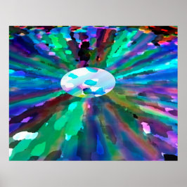 Poster Lua de Natal e foco nas estrelas