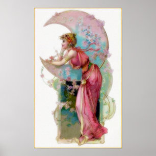 Poster Lua de Nouveau