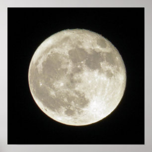 Pôster Lua de outubro