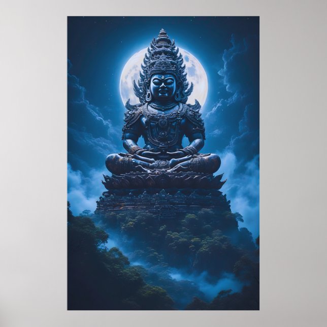 Poster Lua do Guardião Silencioso (Frente)