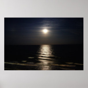 Pôster Lua do oceano