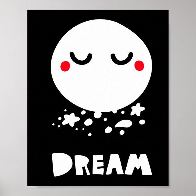 Poster Lua doce (Frente)