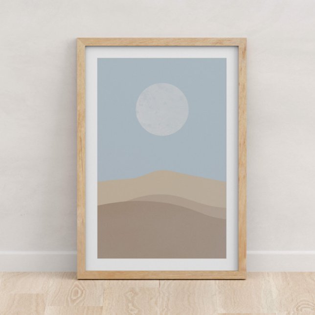 Poster Lua e Deserto (Criador carregado)