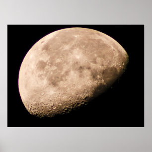 Poster Lua em transição - Fase do terceiro trimestre