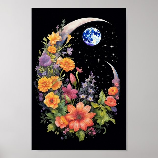 Poster Lua Flor (Frente)