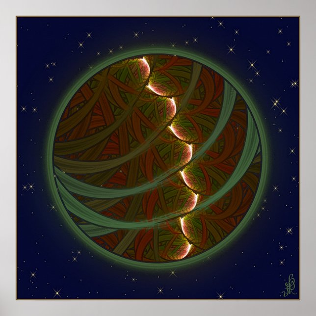 Poster Lua Lotus Horse (Frente)