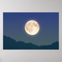 Lua no Céu Noturno