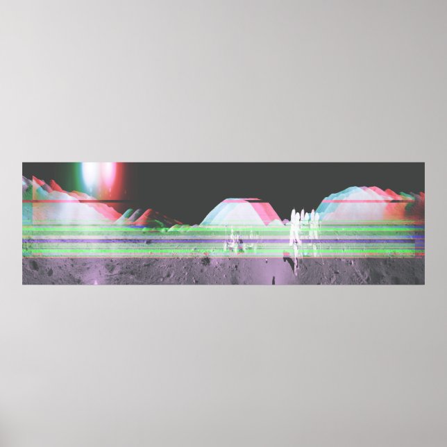 Poster Lua Panorama Apollo 17 Dificuldade (Mais Alta) (Frente)