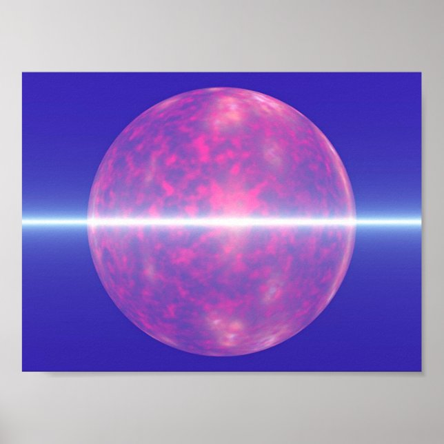 Pôster Lua Roxa (Frente)