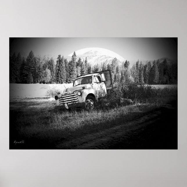 Pôster Lua sobre ferrugem (Frente)