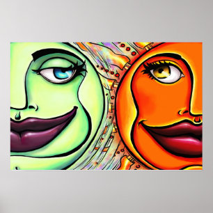 Poster Lua & Sun