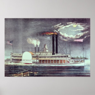 Pôster Luar no Mississippi