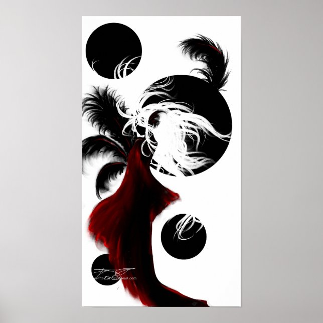 Pôster Luas Negras (Frente)