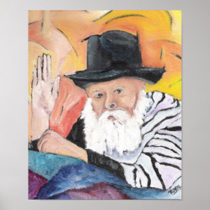 PÔSTER LUBAVITCHER REBBE