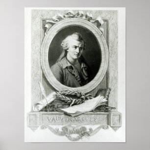 Poster Luc de Clapiers Marquês de Vauvenargumenta