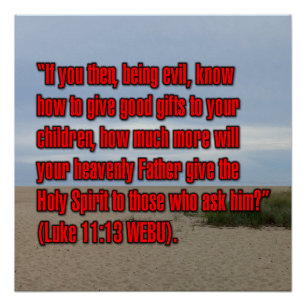 Pôster Lucas 11:13 WEBU