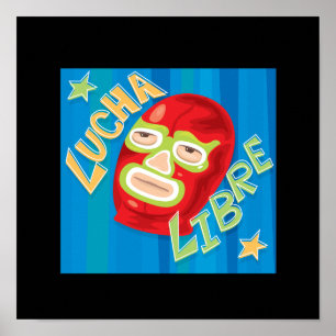 Pôster Lucha Libre