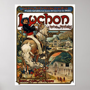 Poster Luchon, Mucha
