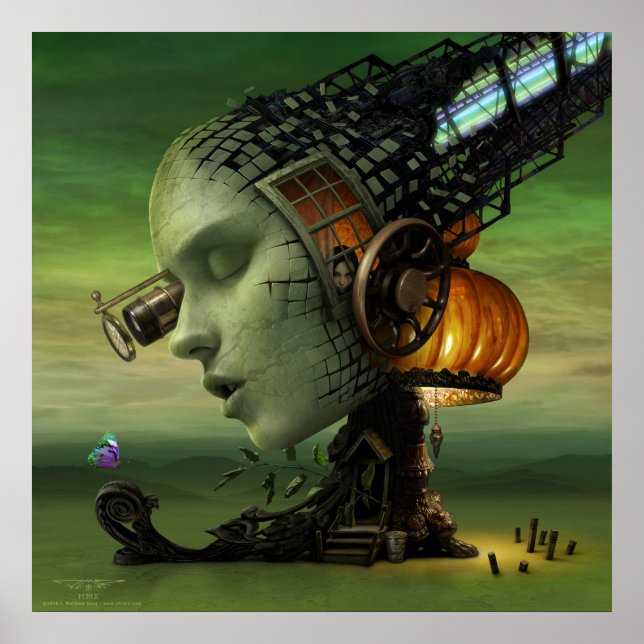 Pôster Lucid por J. Matthew Root (Frente)