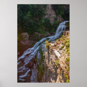 Poster Lucifer Falls, Robert H Treman State Park, NY
