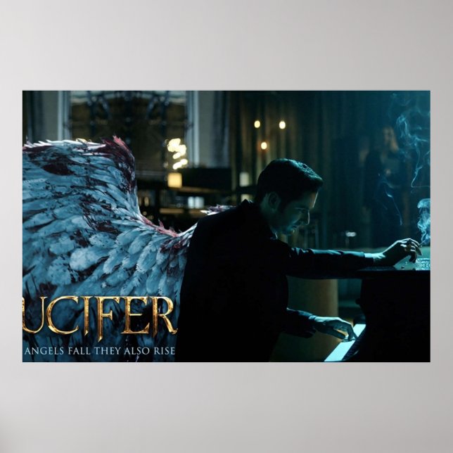 Poster Lucifer Piano Wings (Frente)
