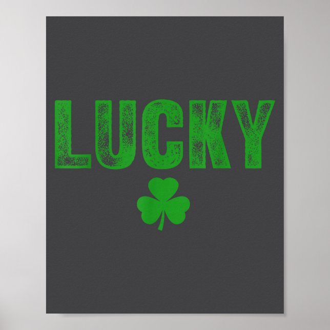 Poster Lucky And Lucky Forer St Patricks Day  (Frente)