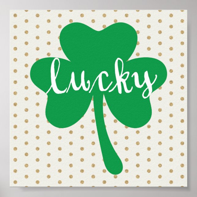 Poster Lucky Clover (Frente)