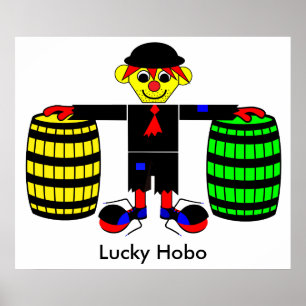 Pôster Lucky Hobo - Roaring 20s