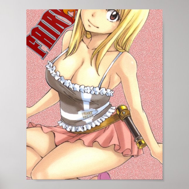 Poster lucy heartfilia (Frente)