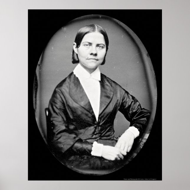 Poster Lucy Stone Daguerreotype 1844 (Frente)