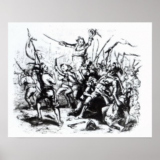 Pôster Luddite Rioters, 1811-12 (Frente)