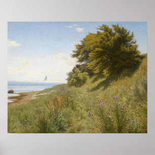 Poster Ludvig Kabell - Dia do Verão no mar