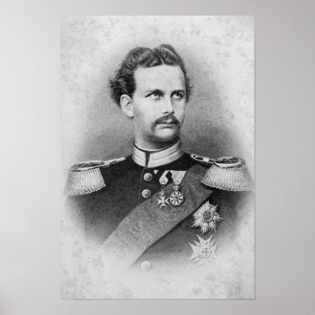 Poster Ludwig II da Baviera (Frente)
