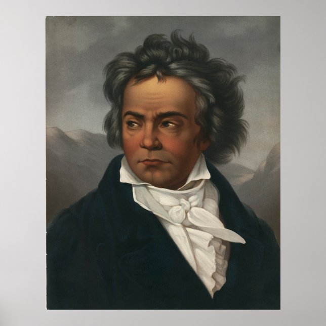 Poster Ludwig van Beethoven (Frente)