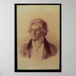 Pôster Ludwig van Beethoven , 1824