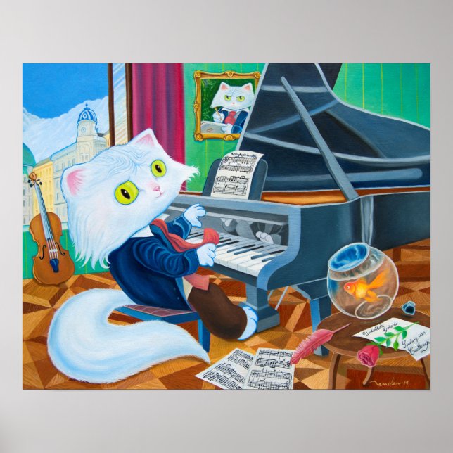 poster "Ludwig van Caathoven" (Frente)