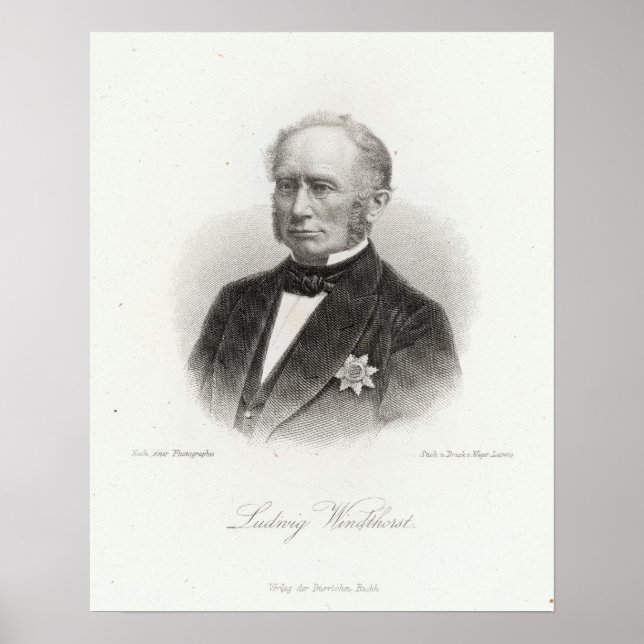 Pôster Ludwig Windthorst (Frente)