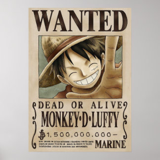 Poster LUFFY One Peece