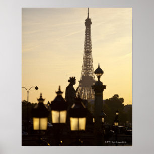 Pôster Lugar de la Concorde, o quadrado o maior da cidade