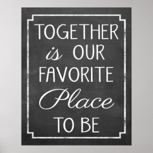 Poster Lugar favorito