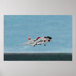 Pôster Lugares F-8J do cruzador