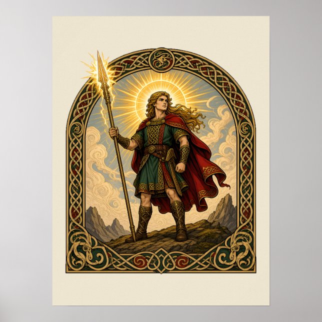 Poster Lugh do Braço Longo (Frente)