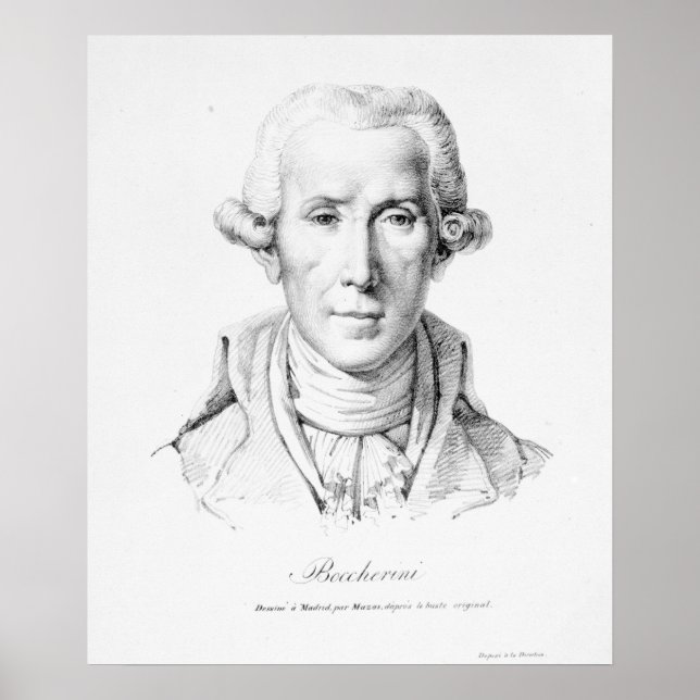Pôster Luigi Boccherini (Frente)