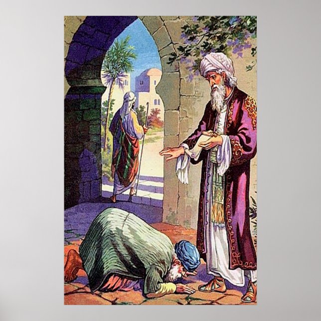 Pôster Luke 7:40 50 Uma História Sobre Perdão (Frente)