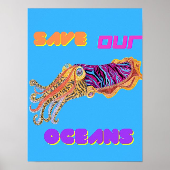 Poster Lulas Coloridas (Frente)