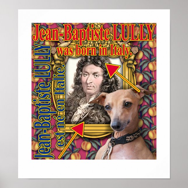 Poster LULLY foi nascer na Itália. (Frente)