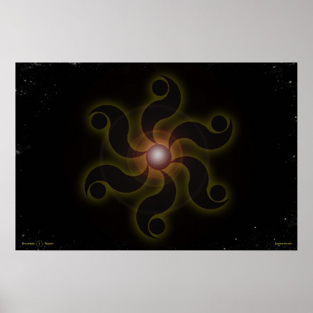 Pôster Luminescência (Frente)